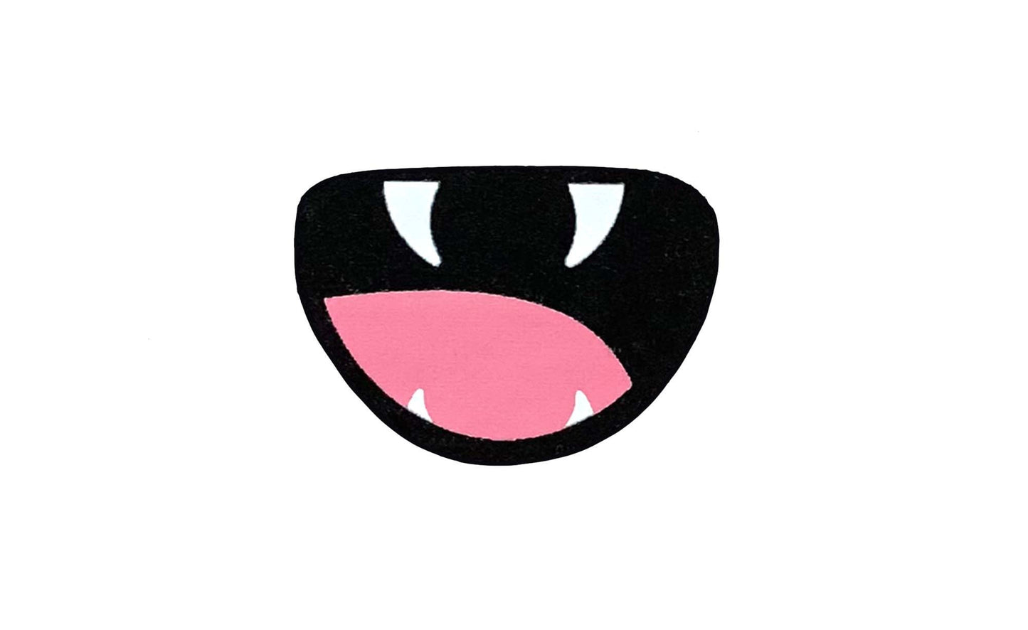 6 Pack Halloween Vampire Felt Mouths