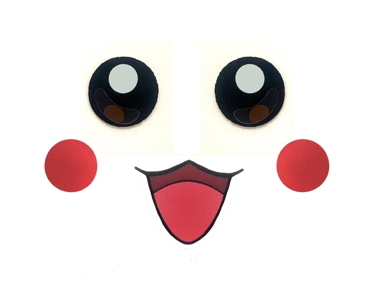3 Pack of Felt Amigurumi Face for Amigurumi, Eyes, Mouth, Cheeks Combo