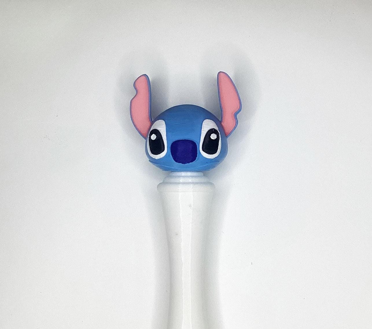 Cute Chunky Ergonomic Crochet Hook with Character Head, Tapered or Inline, Pain-Relief Crochet Tool for Amigurumi