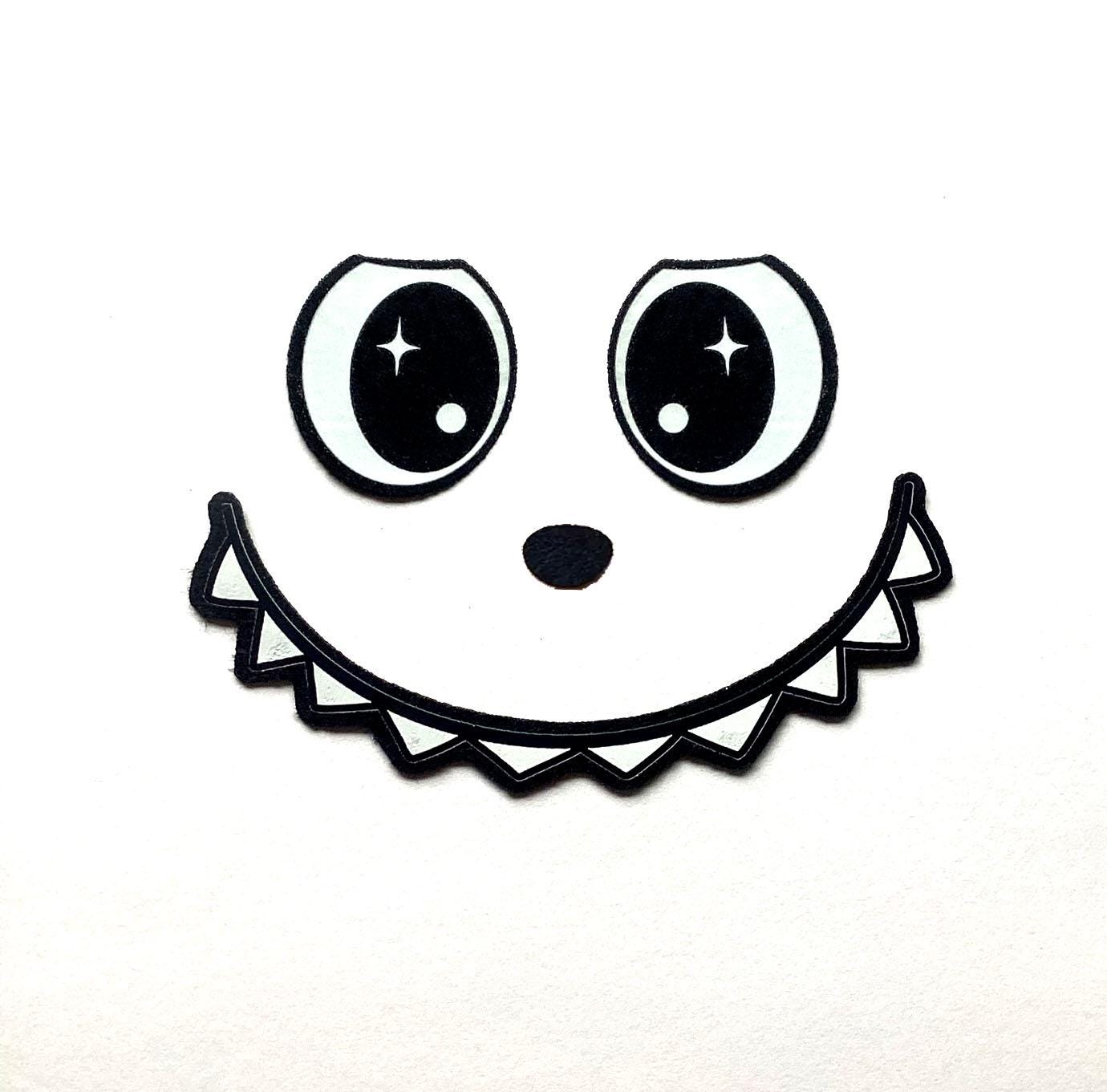 3 Pack Cute Felt Faces Eyes Nose Mouth Combo for Amigurumi Multiple Sizes Available