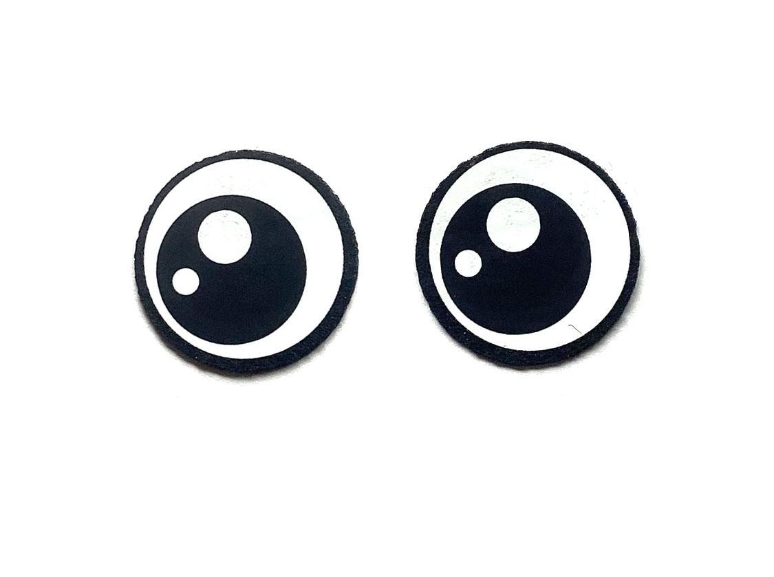 6 Pack of Felt Eyes for Amigurumi