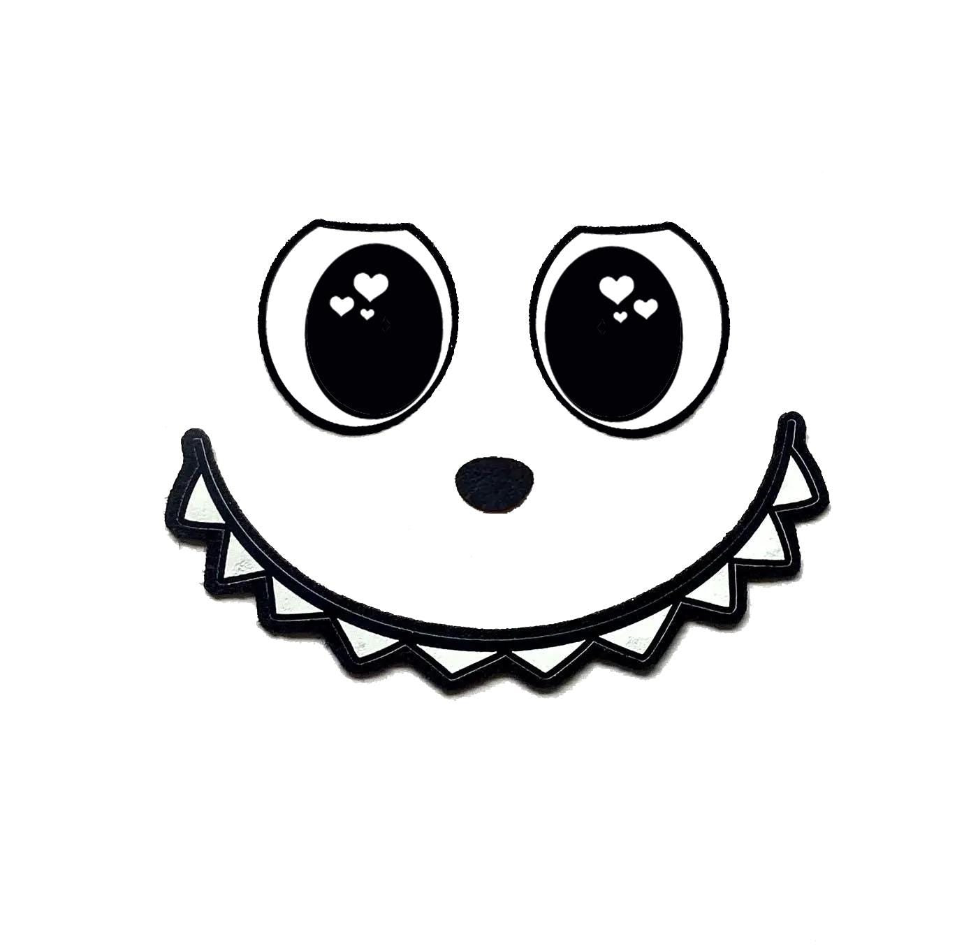 3 Pack Cute Felt Faces Eyes Nose Mouth Combo for Amigurumi Multiple Sizes Available