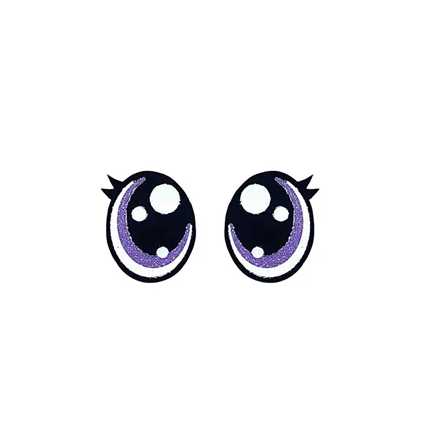 15, 25 or 50 Pack Bulk Felt Eyes for Amigurumi Multiple Sizes Available