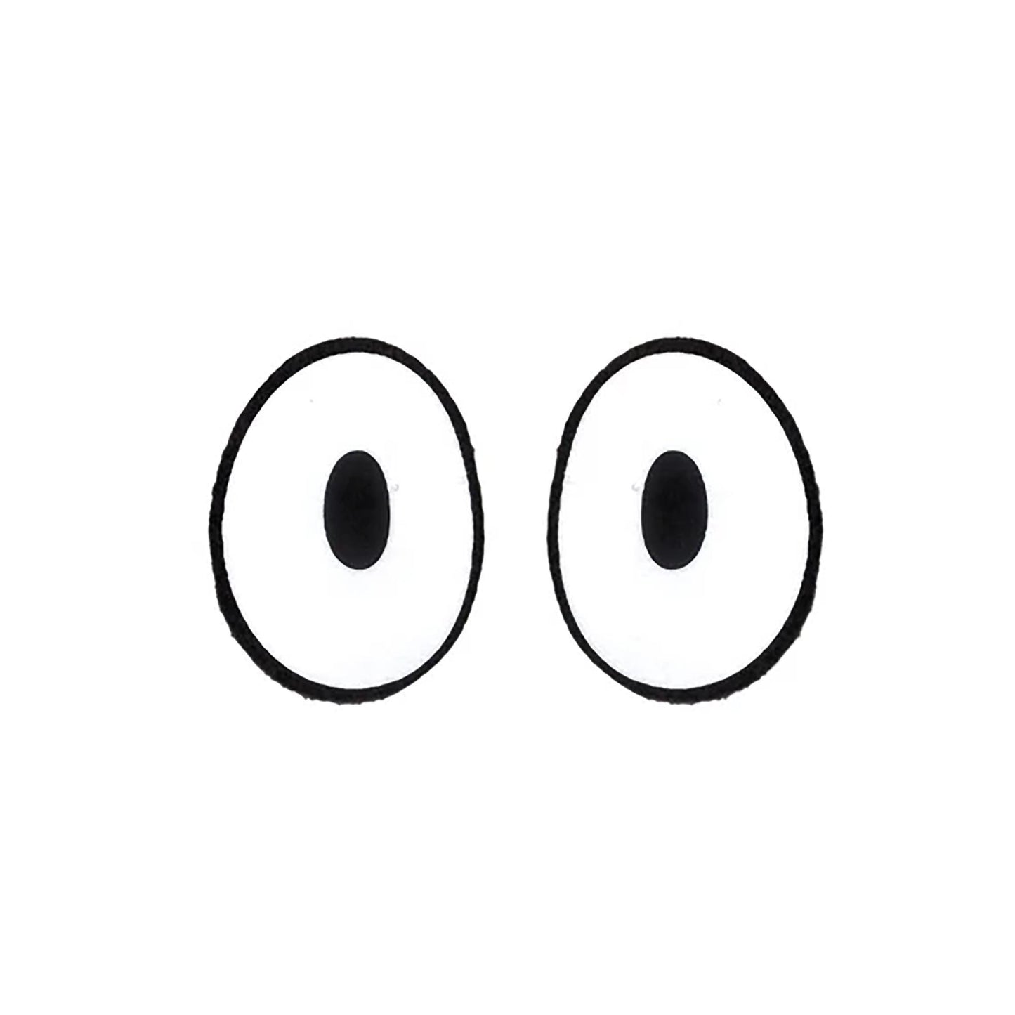15, 25 or 50 Pack Bulk Felt Eyes for Amigurumi Multiple Sizes Available