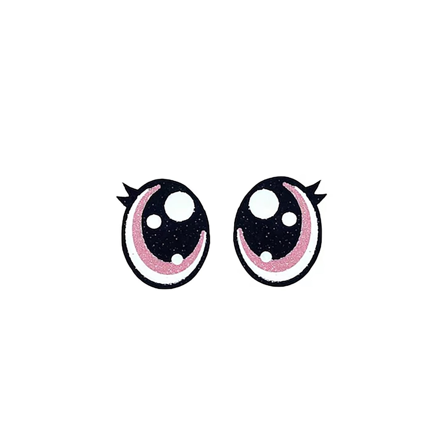 15, 25 or 50 Pack Bulk Felt Eyes for Amigurumi Multiple Sizes Available