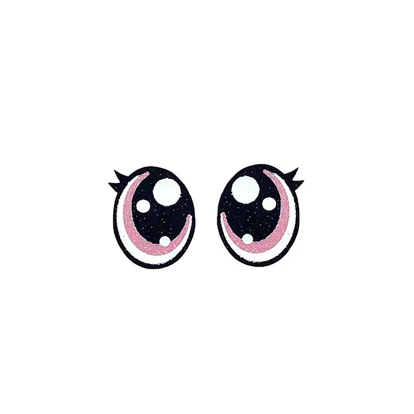 15, 25 or 50 Pack Bulk Felt Eyes for Amigurumi Multiple Sizes Available