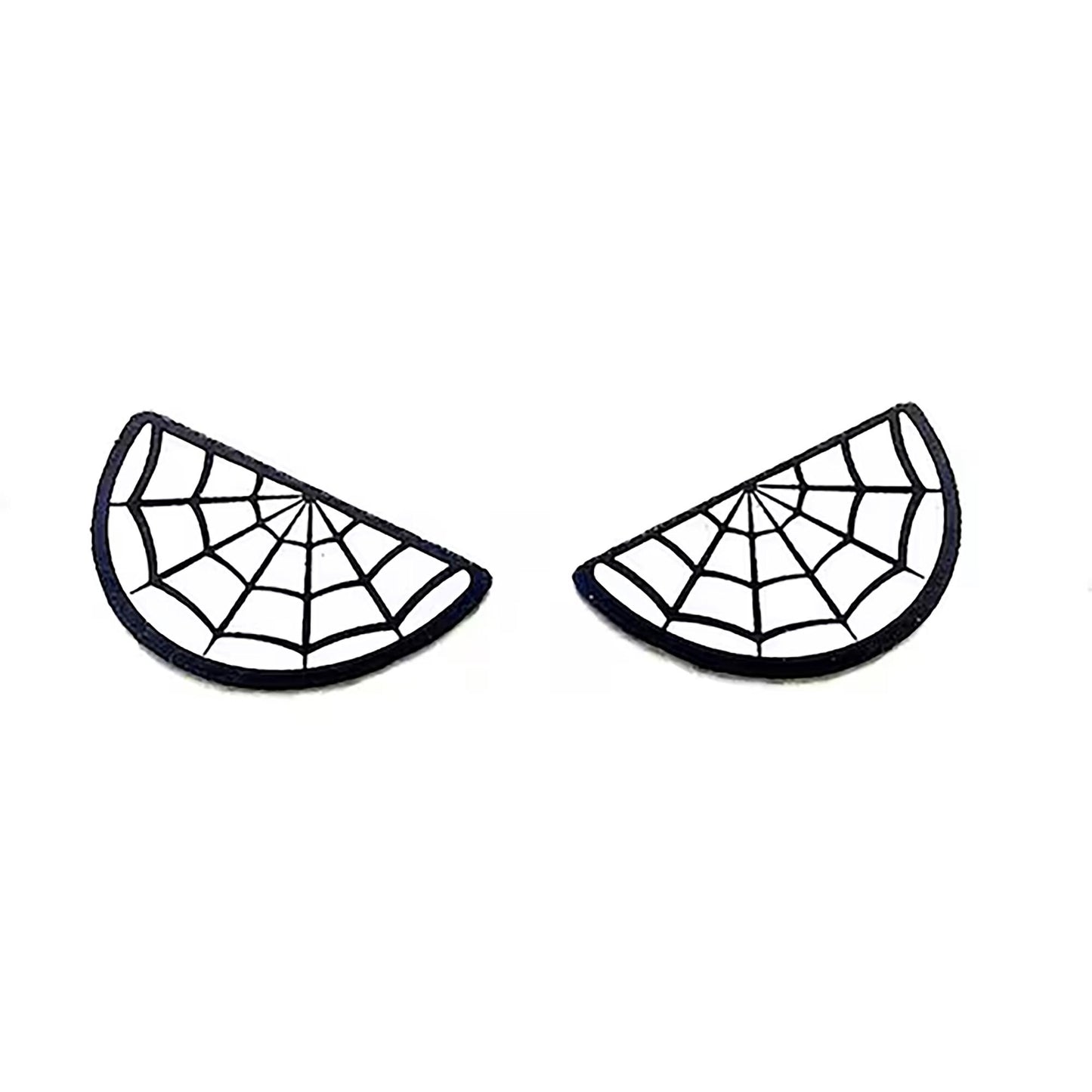 6 Pack Spider Felt Eyes
