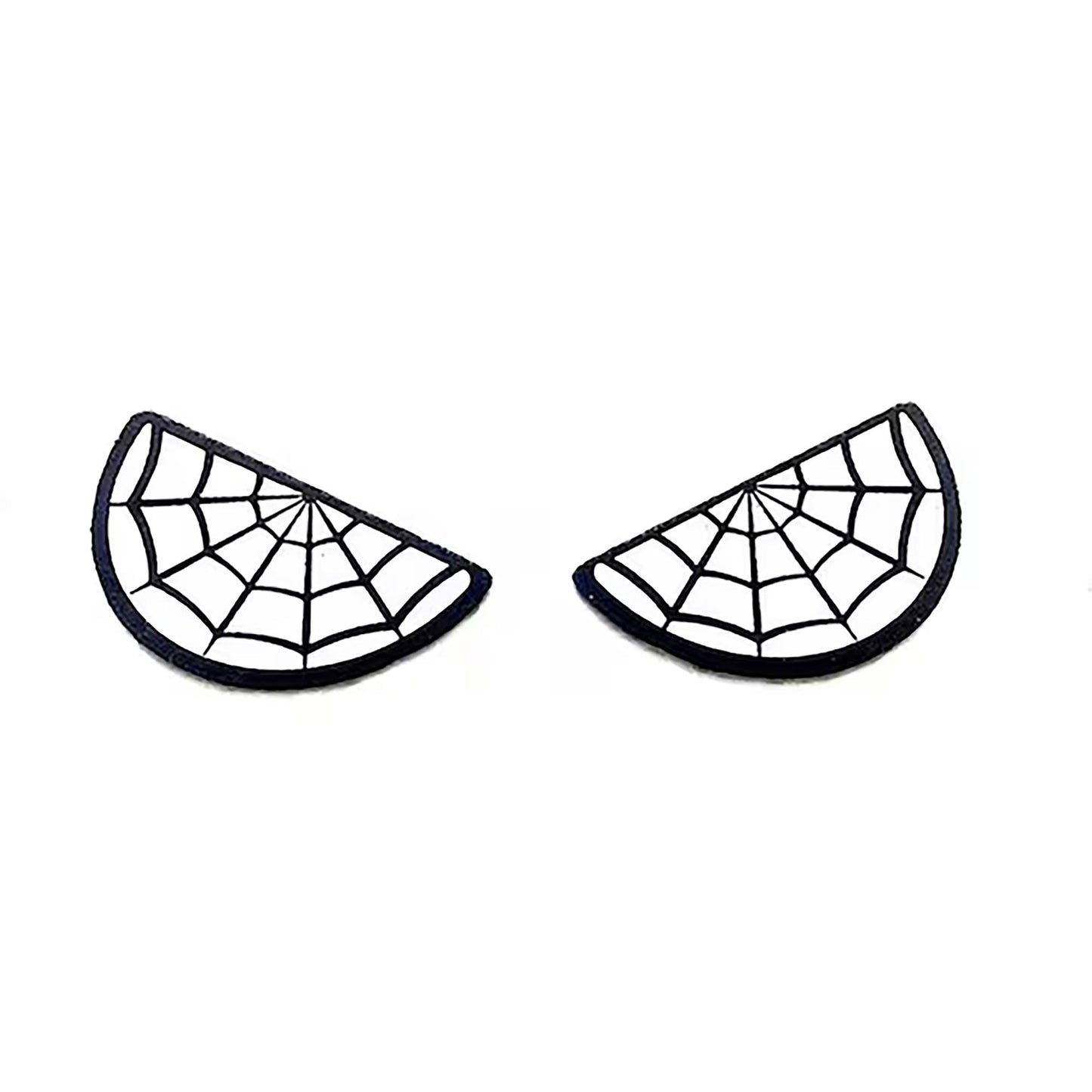 6 Pack Spider Felt Eyes