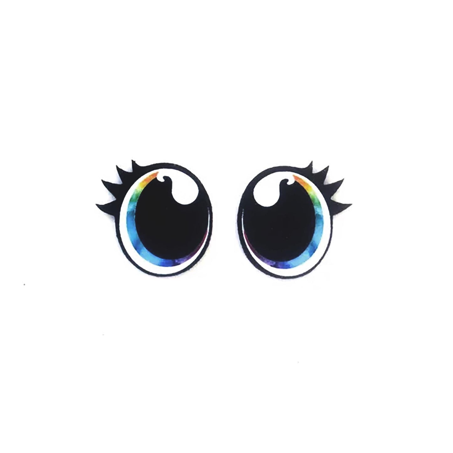 15, 25 or 50 Pack Bulk Felt Eyes for Amigurumi Multiple Sizes Available