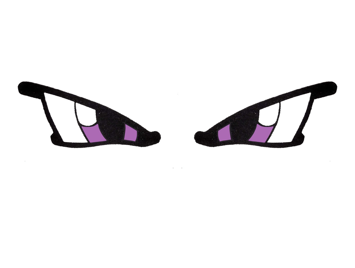 6 Pack of Kawaii Felt Eyes