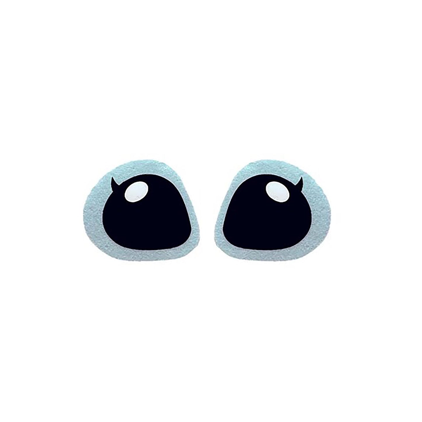 6 Pack of Alien Felt Eyes for Amigurumi, .75 to 2.5 inch , Crochet, Plushie Eyes, Hawaiian, Crafts and Dolls Multiple Sizes Available