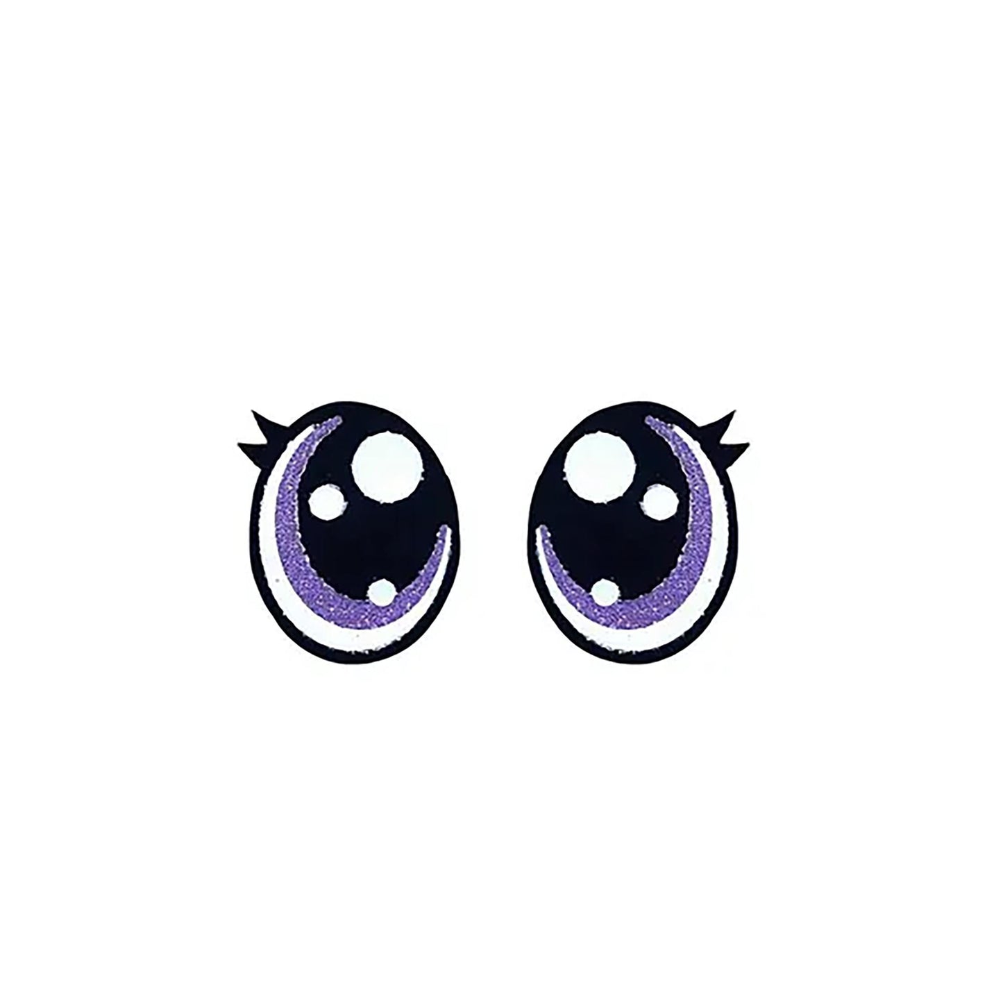 15, 25 or 50 Pack Bulk Felt Eyes for Amigurumi Multiple Sizes Available