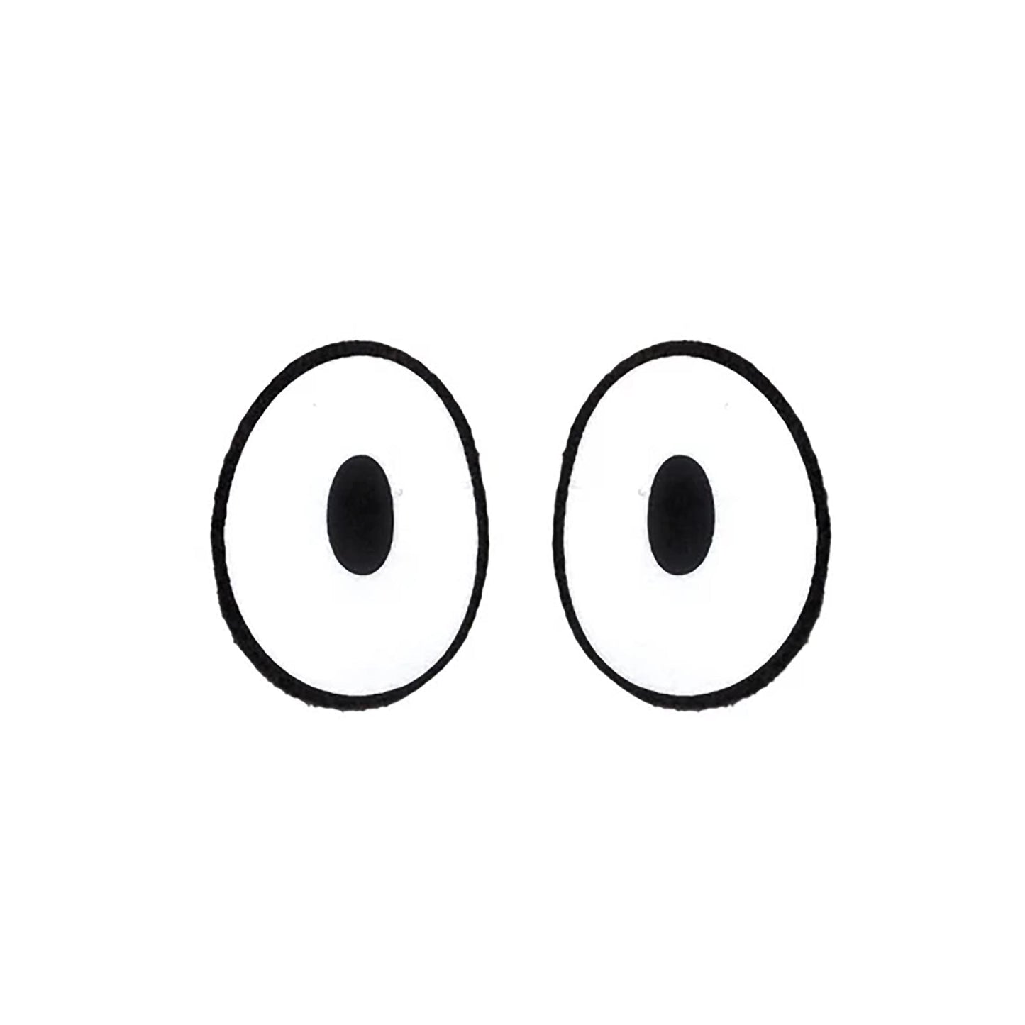 15, 25 or 50 Pack Bulk Felt Eyes for Amigurumi Multiple Sizes Available