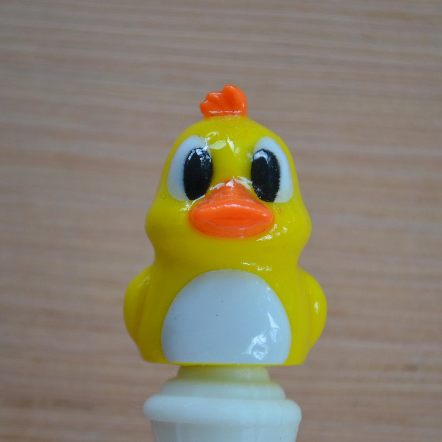 Ergonomic Crochet Hook Handle, Tapered or Inline, Cute Duck, Pain-Relief Crochet Tool for Amigurumi and Plushie Making