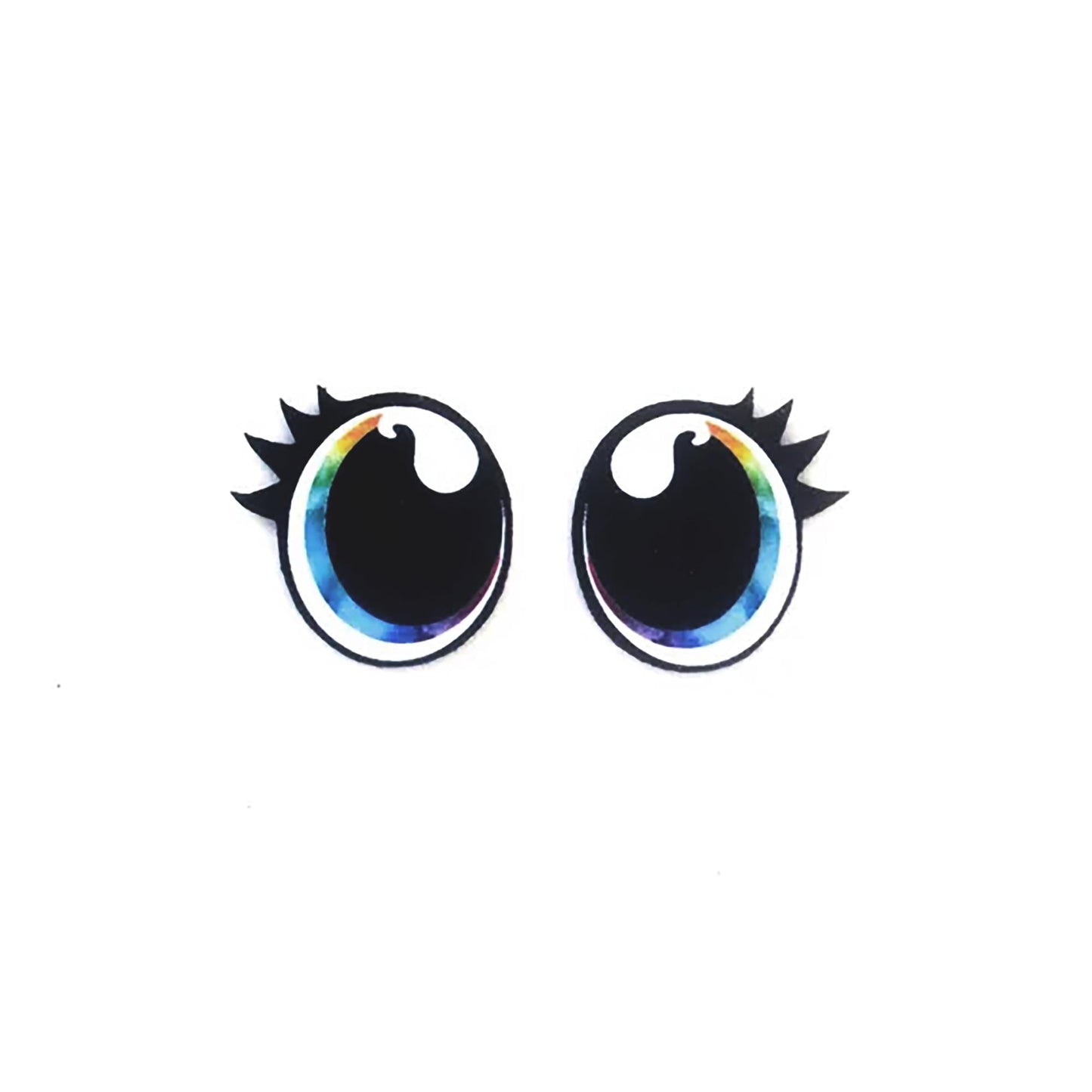 15, 25 or 50 Pack Bulk Felt Eyes for Amigurumi Multiple Sizes Available