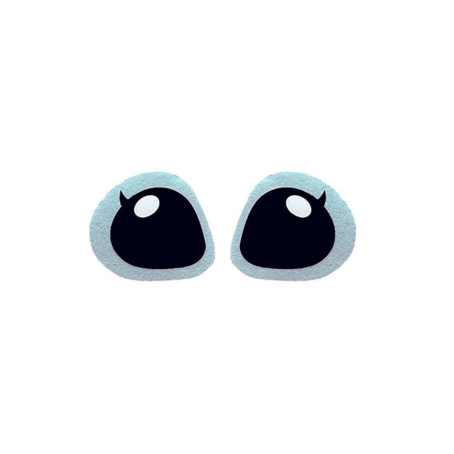 6 Pack of Alien Felt Eyes for Amigurumi, .75 to 2.5 inch , Crochet, Plushie Eyes, Hawaiian, Crafts and Dolls Multiple Sizes Available