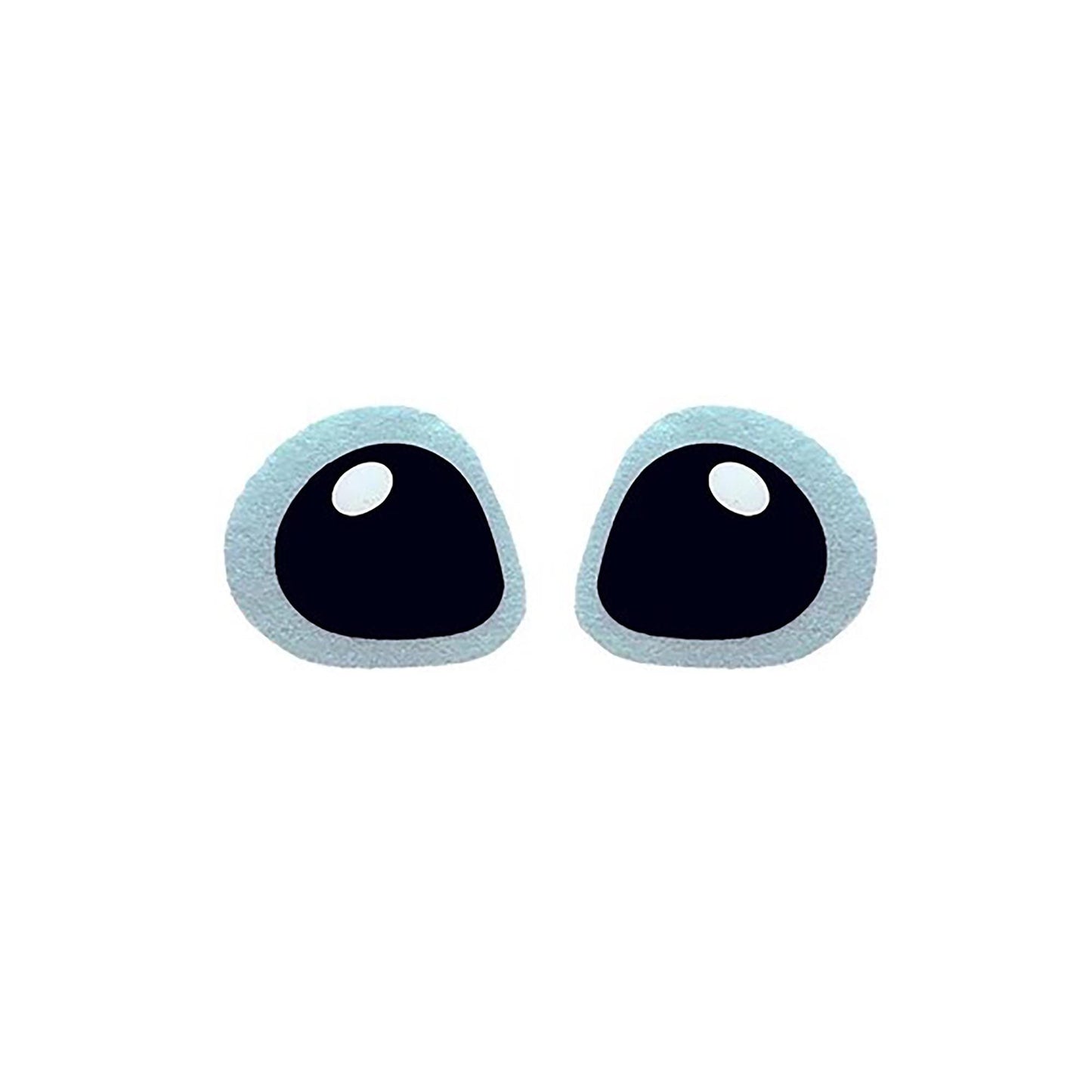 6 Pack of Alien Felt Eyes for Amigurumi, .75 to 2.5 inch , Crochet, Plushie Eyes, Hawaiian, Crafts and Dolls Multiple Sizes Available