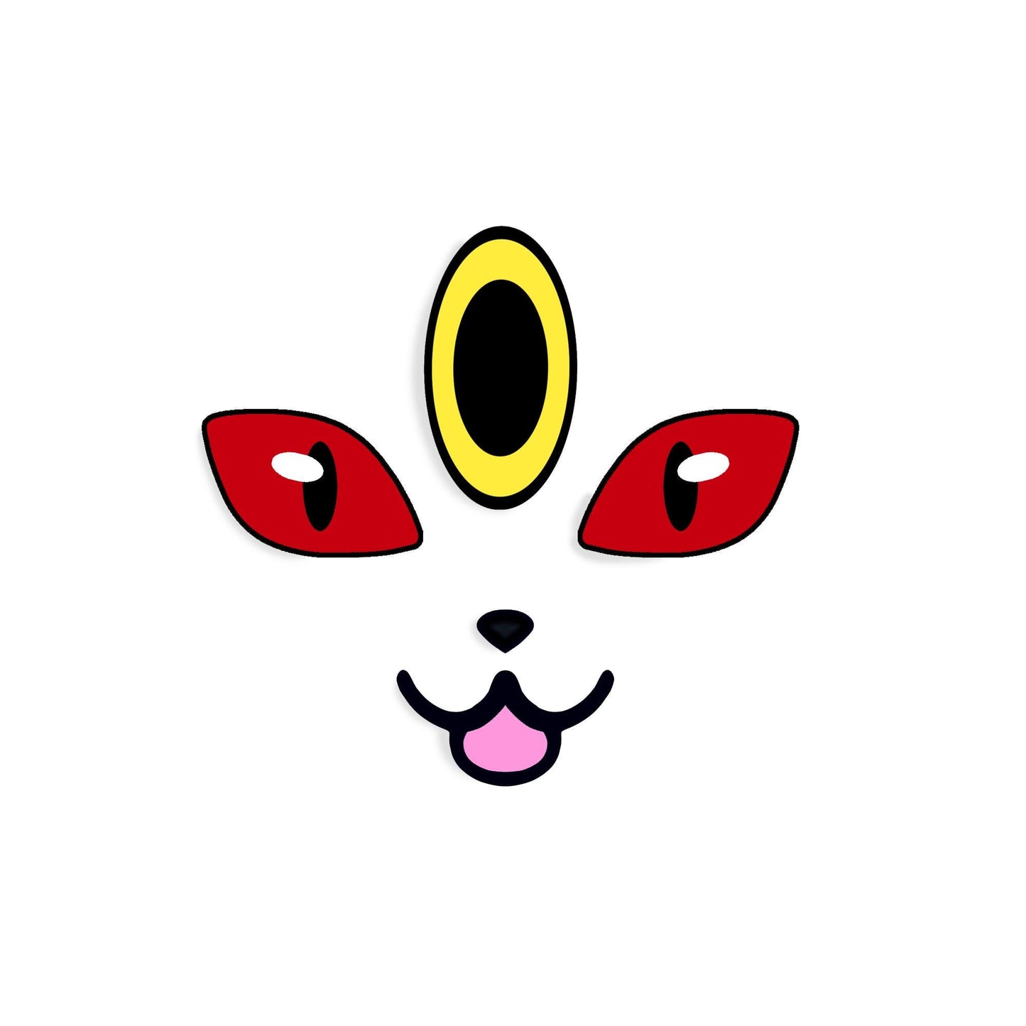 3 Pack Felt Face for Amigurumi, Eyes, Nose & Mouth, Crochet Plushie Supplies