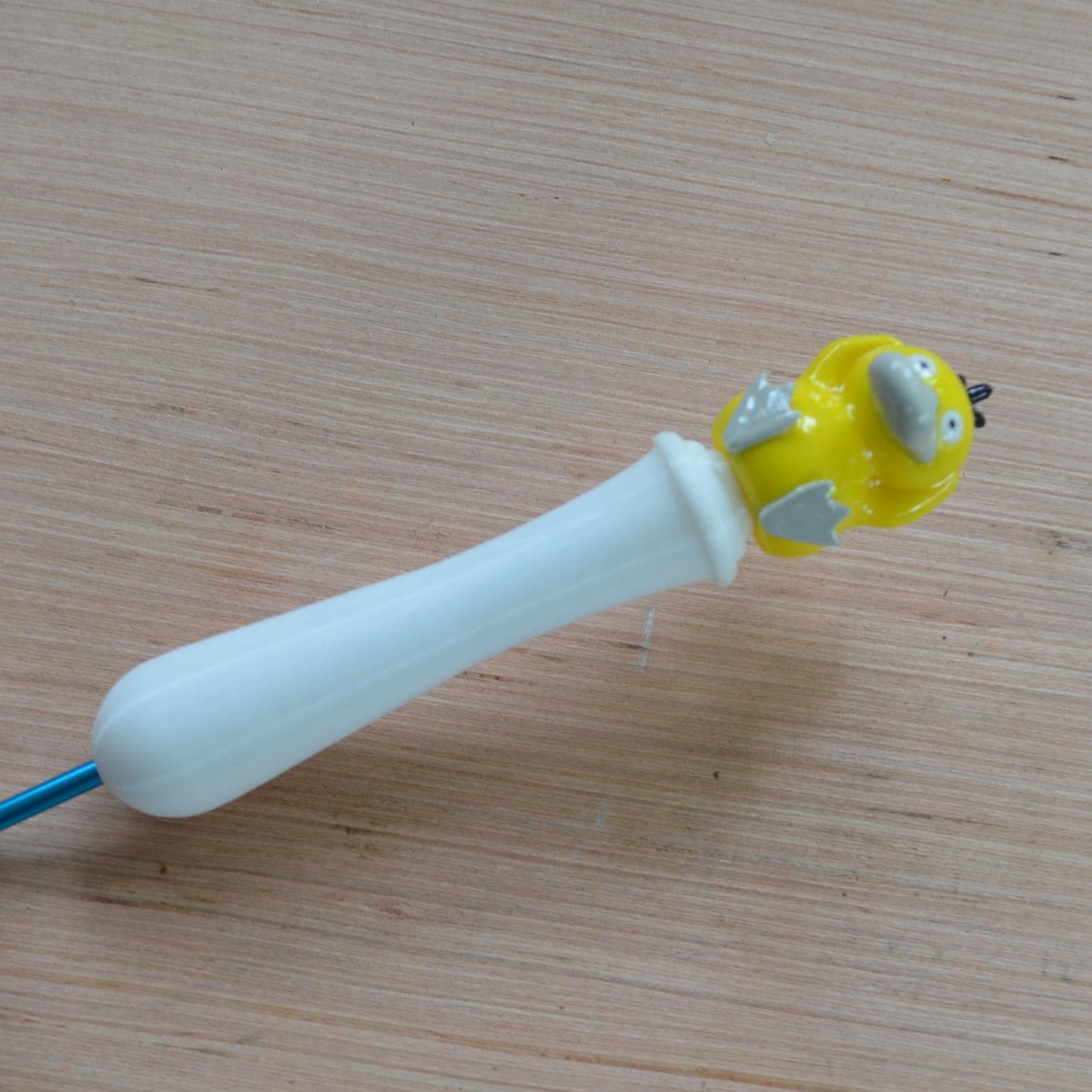 Ergonomic Crochet Hook Handle, Tapered or Inline, Cute Duck, Pain-Relief Crochet Tool for Amigurumi and Plushie Making