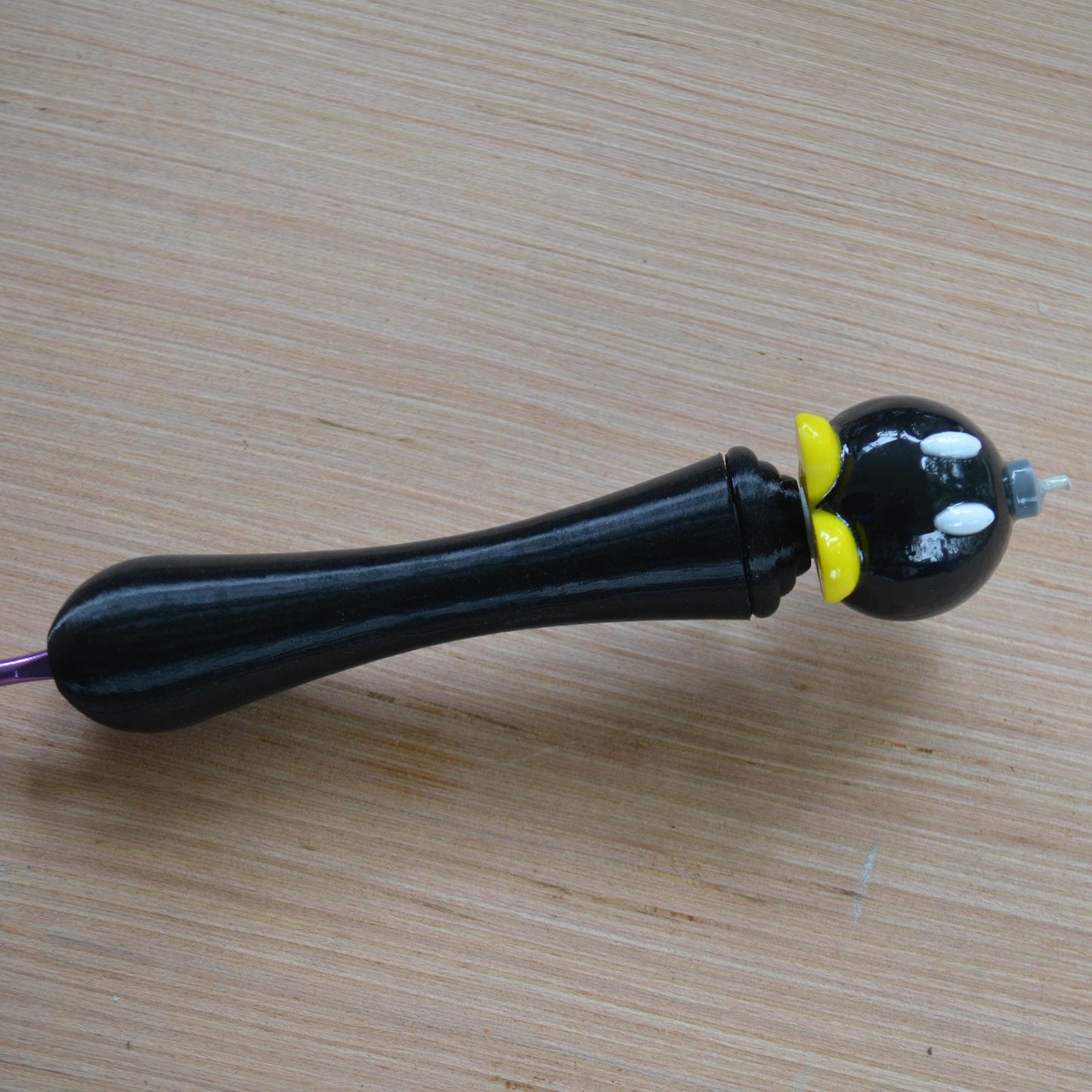 Ergonomic Crochet Hook Handle, Tapered or Inline, Bomb, Pain-Relief Crochet Tool for Amigurumi and Plushie Making