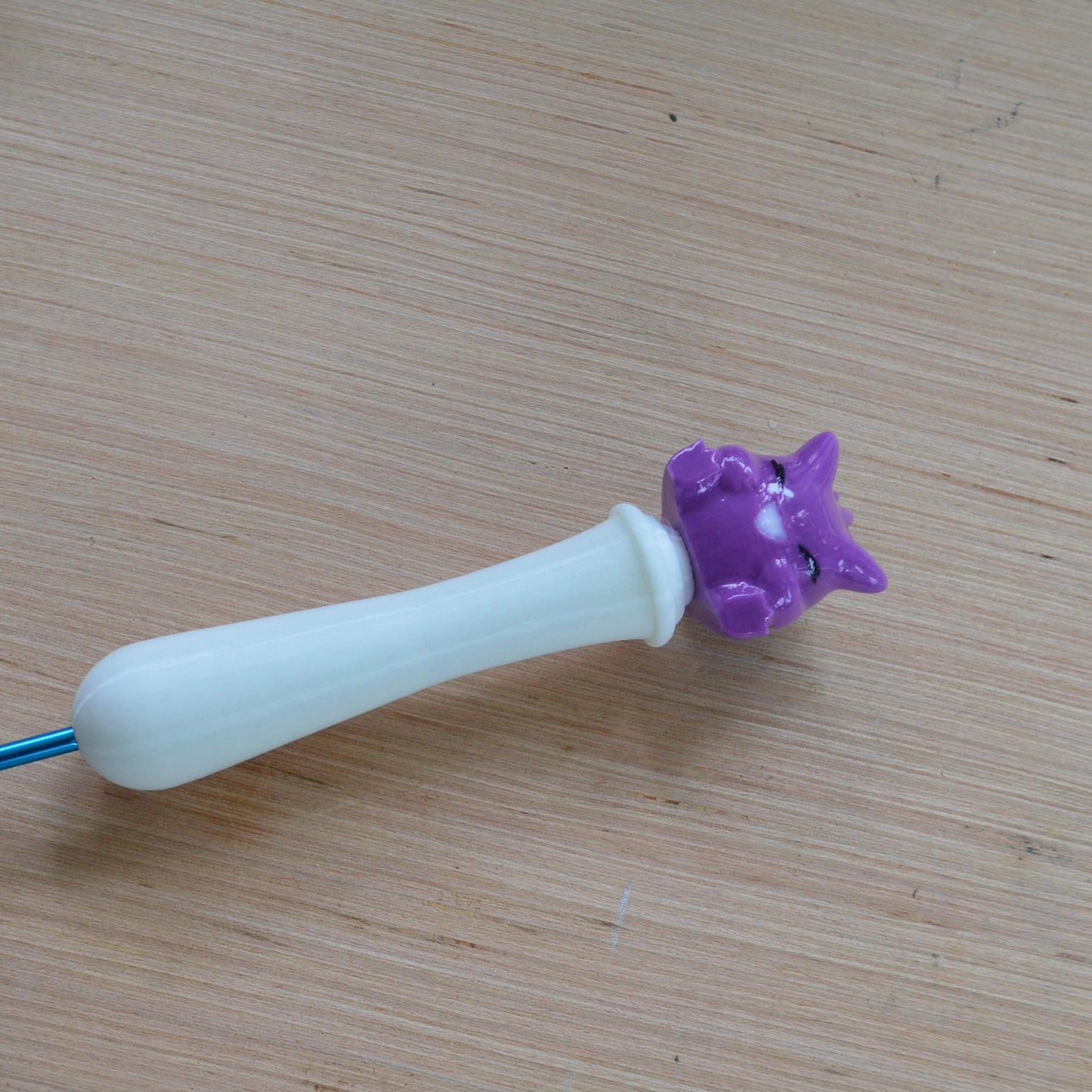 Ergonomic Crochet Hook Handle, Tapered or Inline, Cute Fox, Pain-Relief Crochet Tool for Amigurumi and Plushie Making