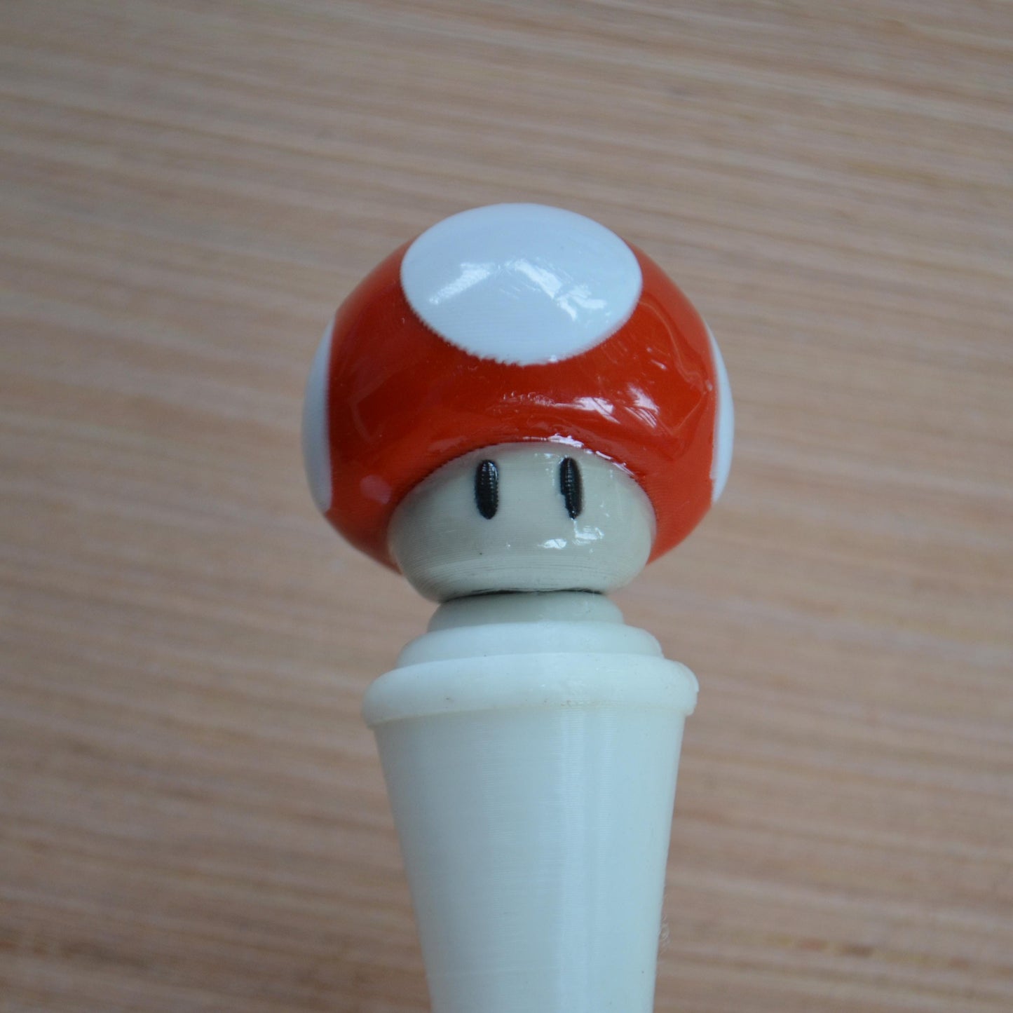 Ergonomic Crochet Hook, Chunky, Handle, Cute, Mushroom, Custom Crochet Tool, Tapered or Inline, Hand Pain Relief