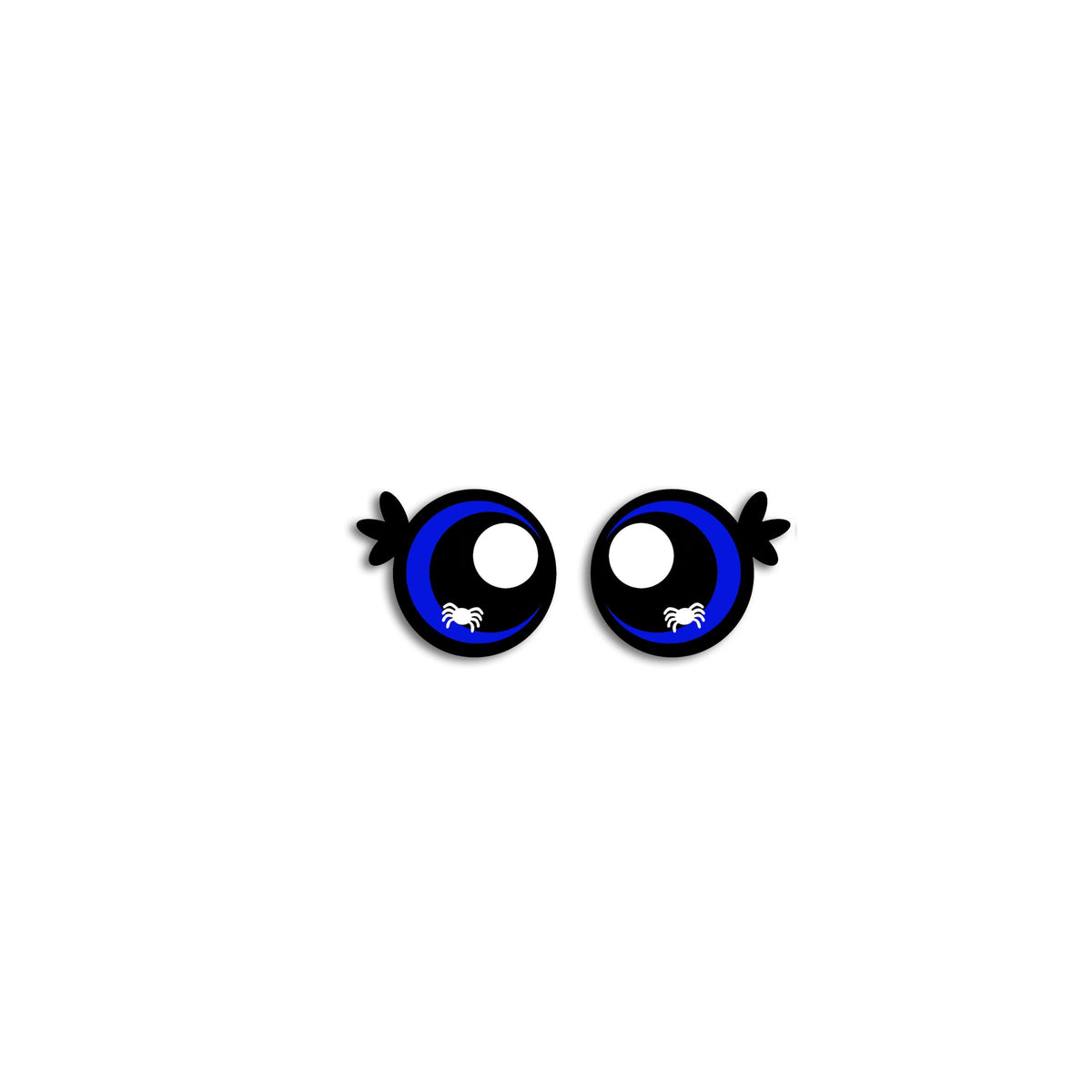 6 Pack of Halloween Felt Eyes