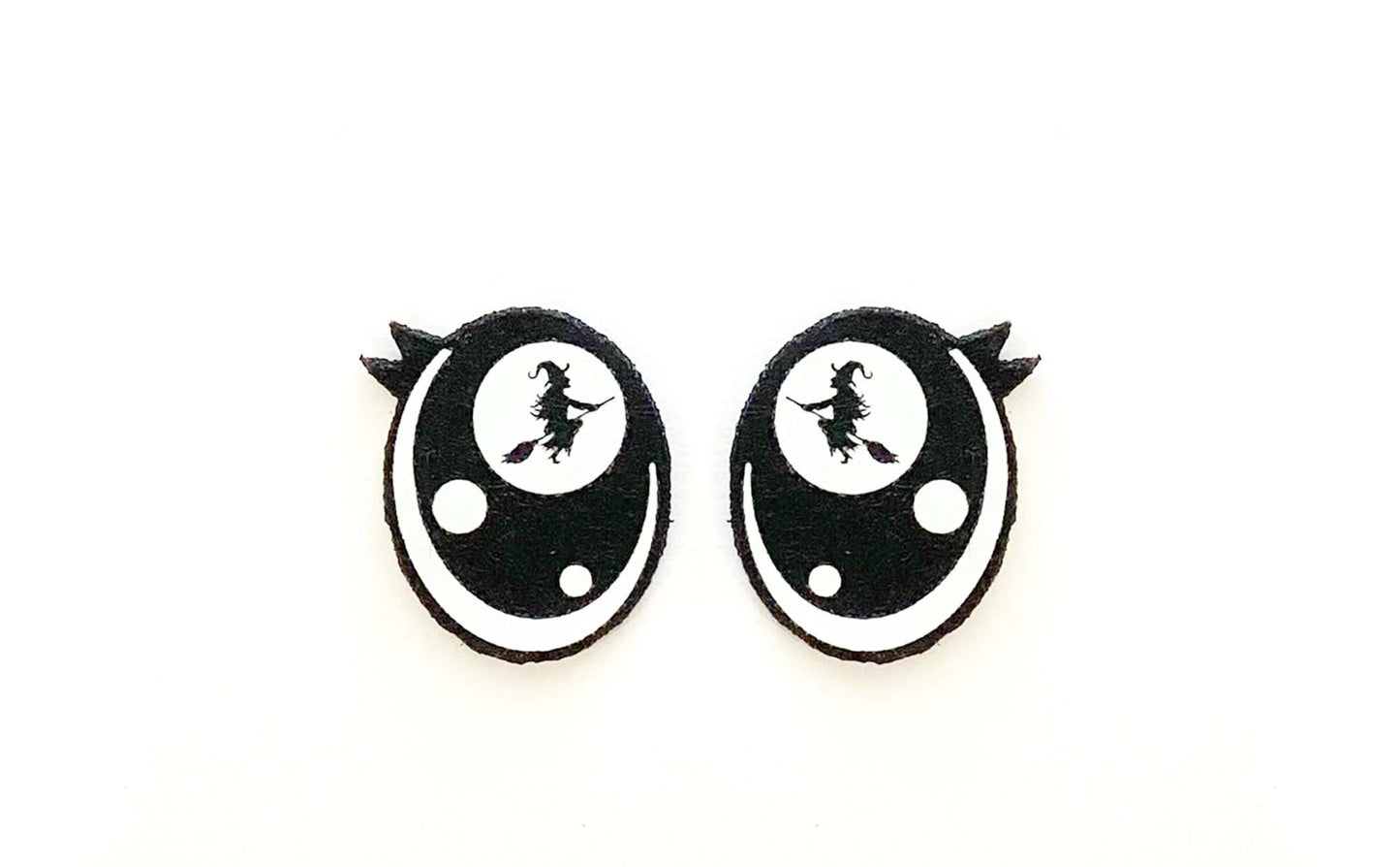 6 Pack of Halloween Felt Eyes