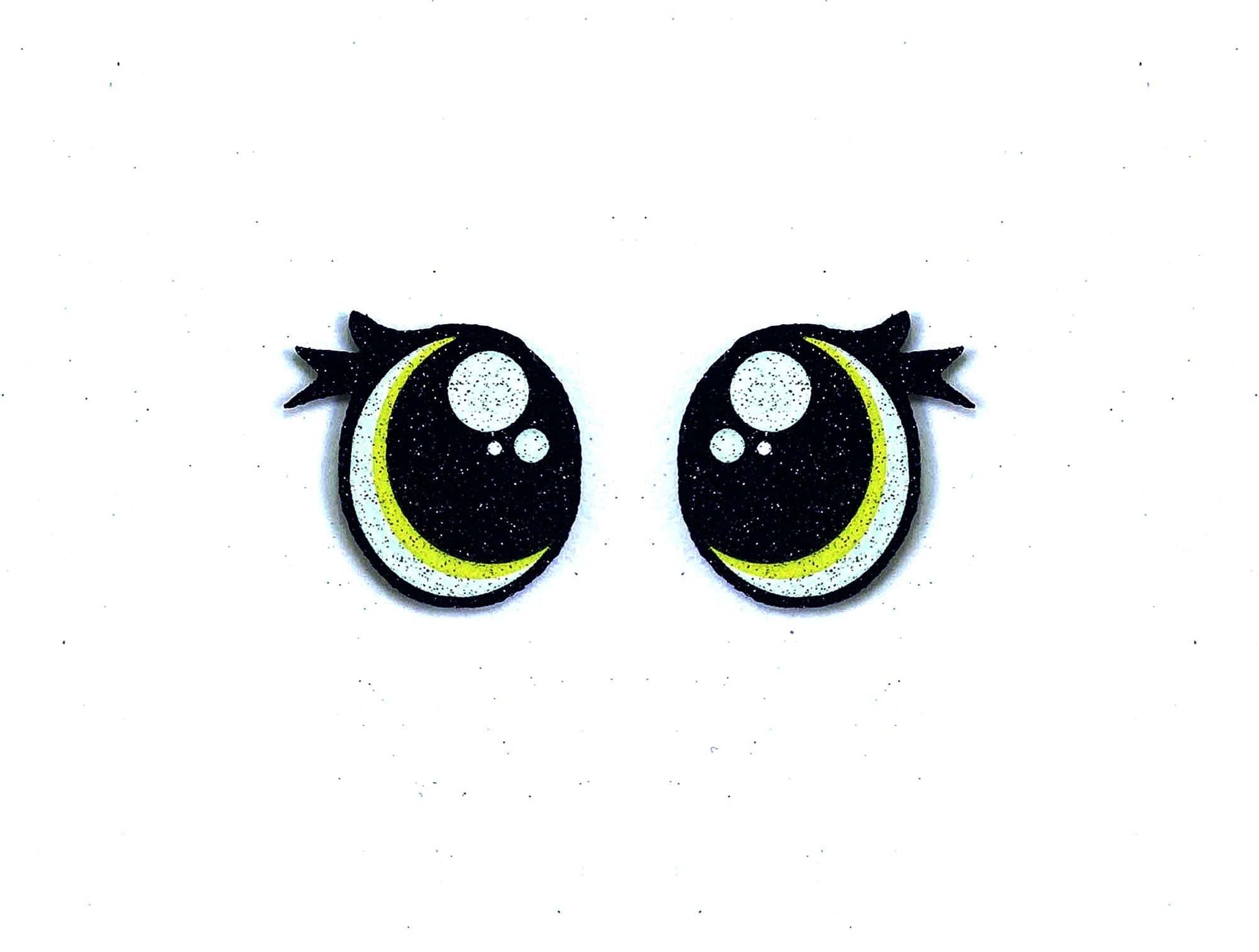 6 Pack of Christmas Mean Monster Felt Eyes
