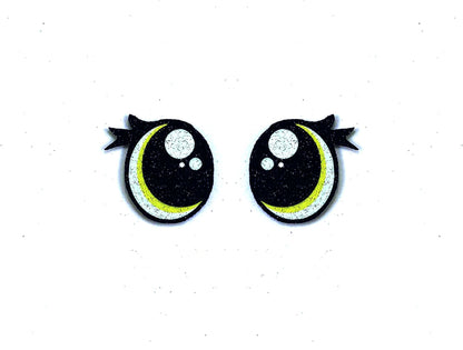 6 Pack of Christmas Mean Monster Felt Eyes