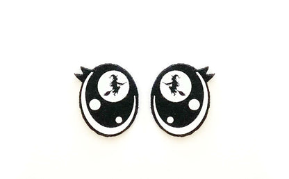 6 Pack of Halloween Felt Eyes