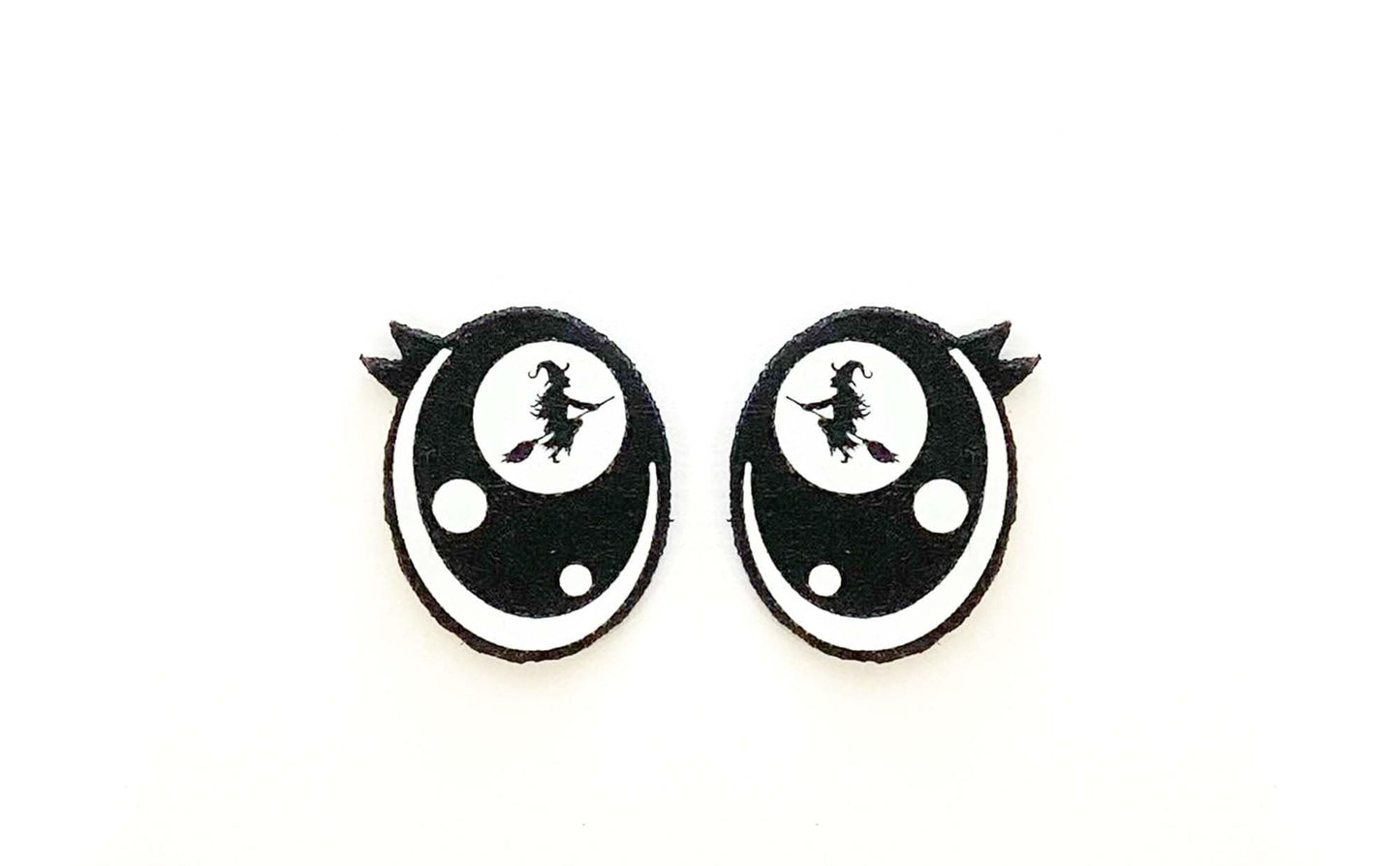 6 Pack of Halloween Felt Eyes for Amigurumi, Witch Eyes, . Multiple Sizes Available