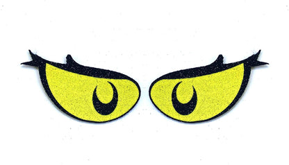 6 Pack of Christmas Mean Monster Felt Eyes