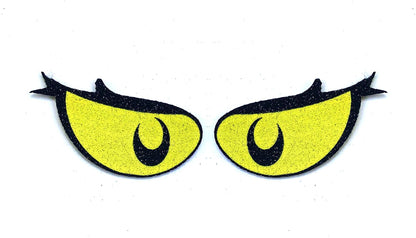 6 Pack of Christmas Mean Monster Felt Eyes
