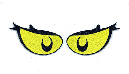 6 Pack of Christmas Mean Monster Felt Eyes