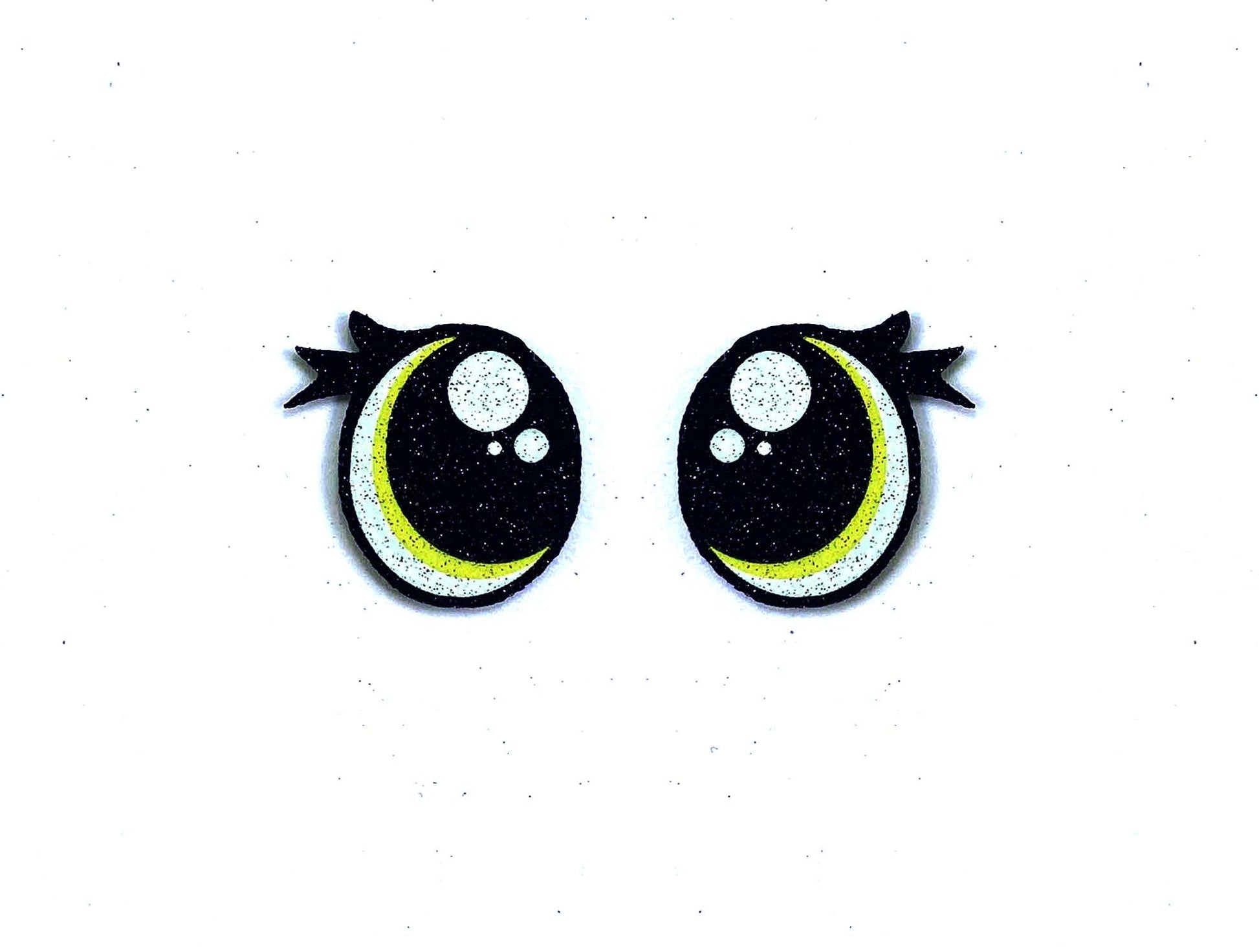 6 Pack of Christmas Mean Monster Felt Eyes
