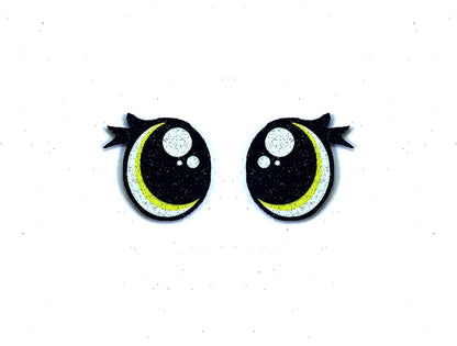 6 Pack of Christmas Mean Monster Felt Eyes