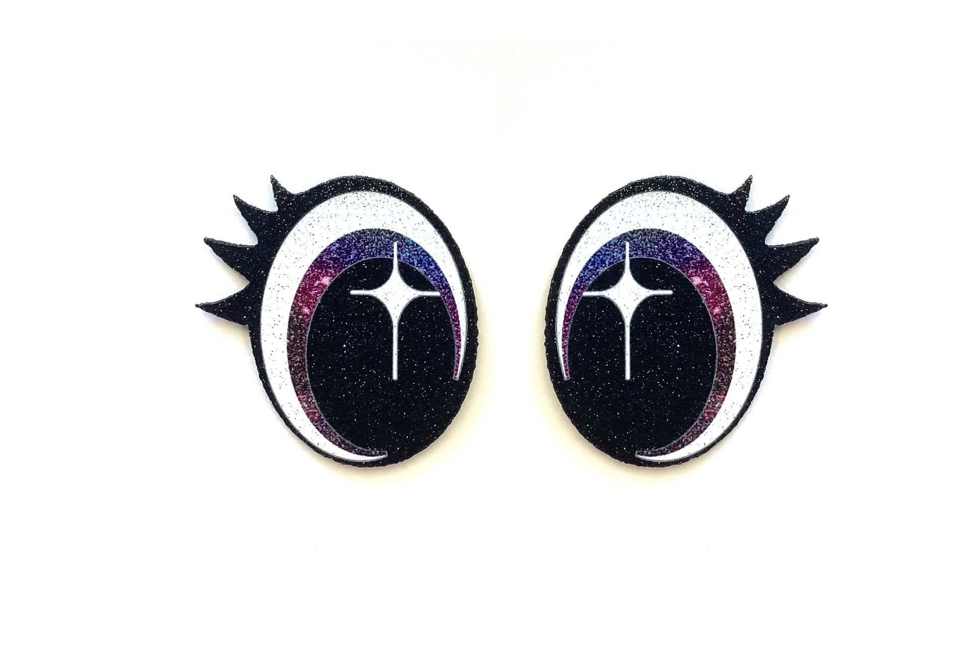 15, 25 or 50 Pack Bulk Felt Eyes for Amigurumi Multiple Sizes Available