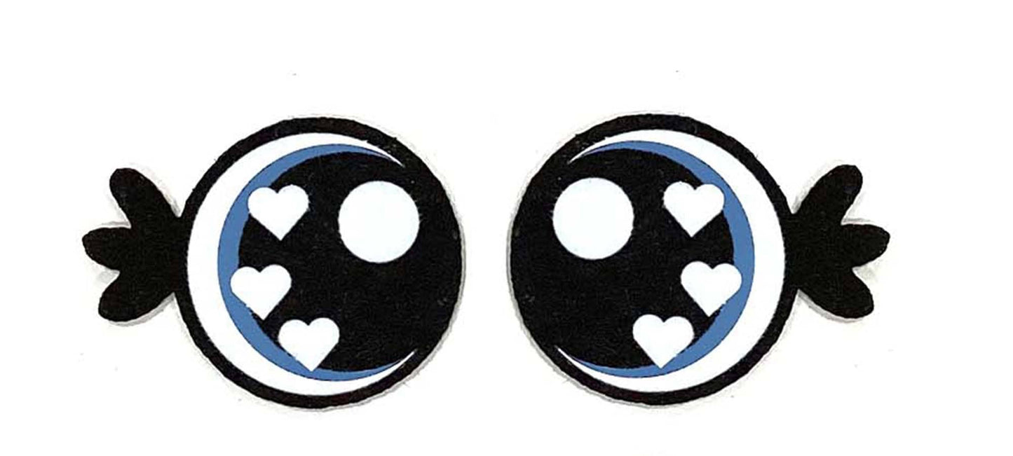 6 Pack of Felt Eyes For Amigurumi