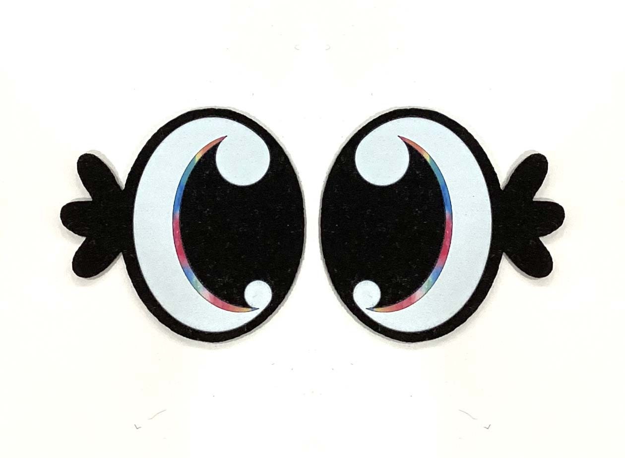 6 Pack of Felt Eyes For Amigurumi