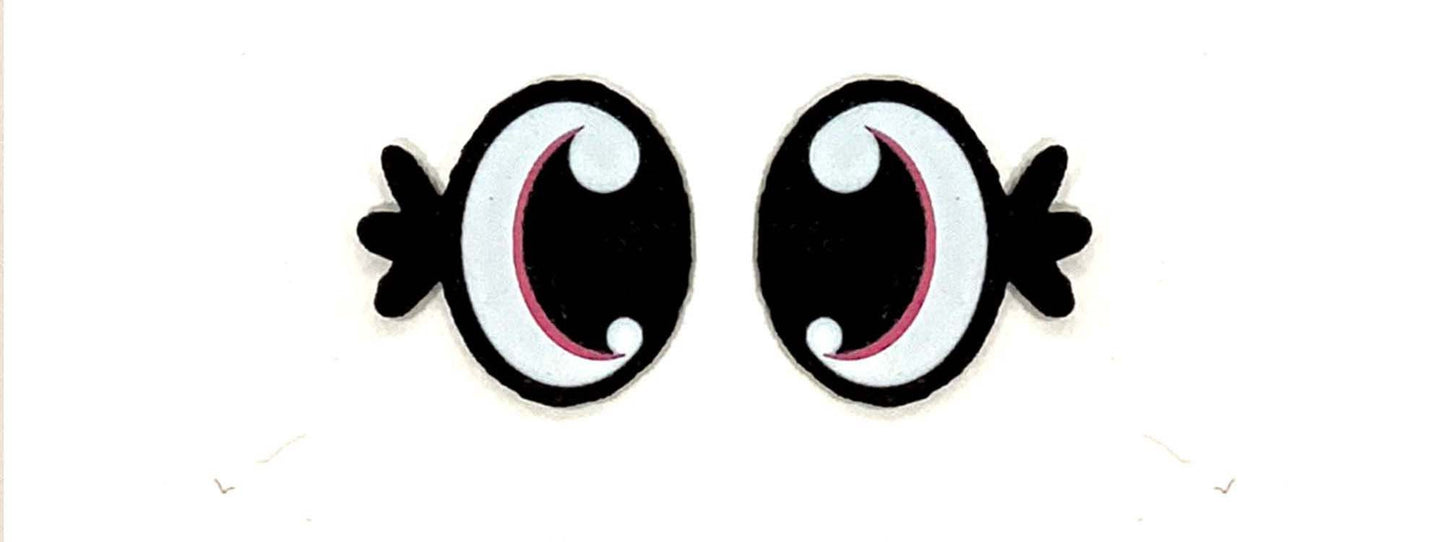 6 Pack of Felt Eyes For Amigurumi