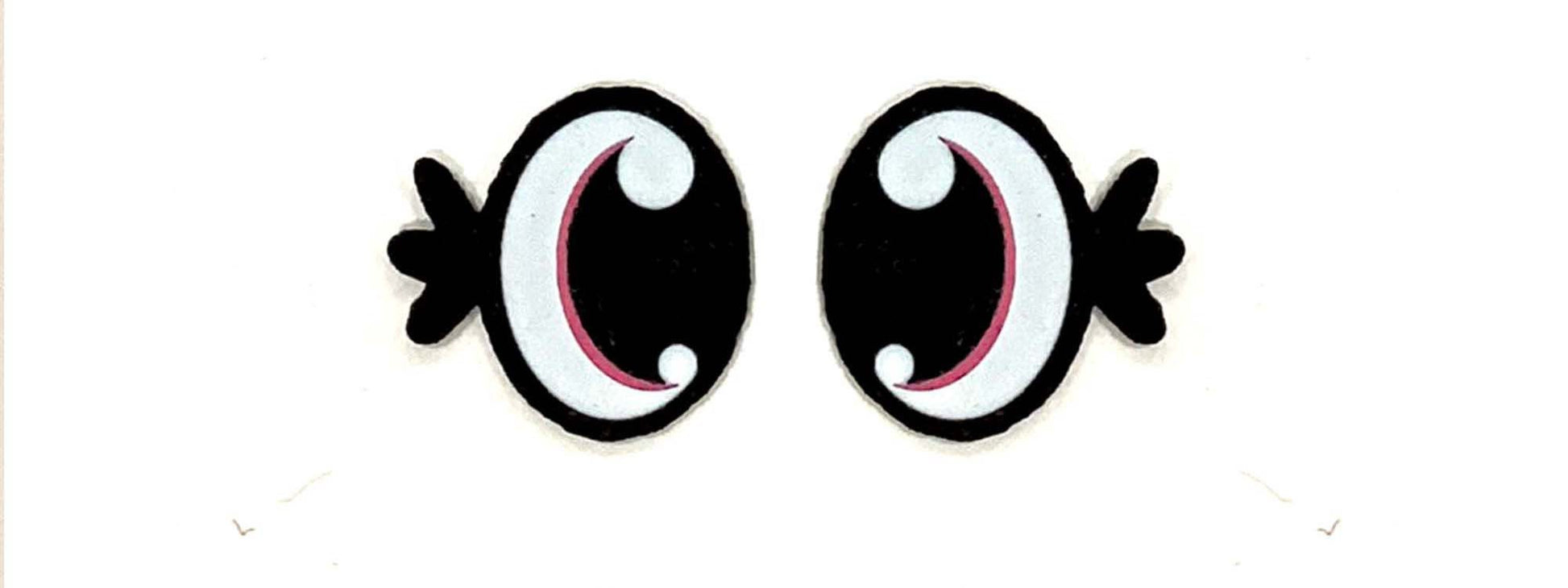 6 Pack of Felt Eyes For Amigurumi