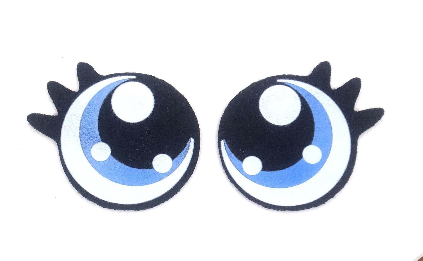 6 Pack of Round Kawaii Felt Eyes for Amigurumi Multiple Sizes Available