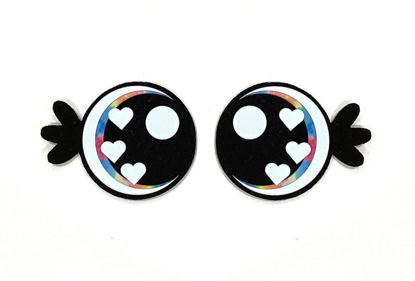 6 Pack of Felt Eyes For Amigurumi