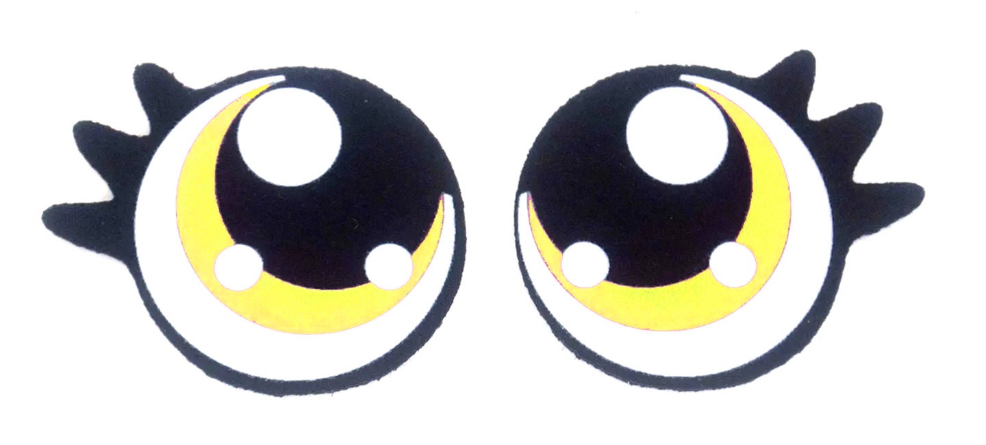 6 Pack of Round Kawaii Felt Eyes for Amigurumi Multiple Sizes Available