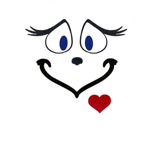 3 Pack Felt Retro Christmas Meanie Faces Nose Mouth Combo for Amigurumi Multiple Sizes Available