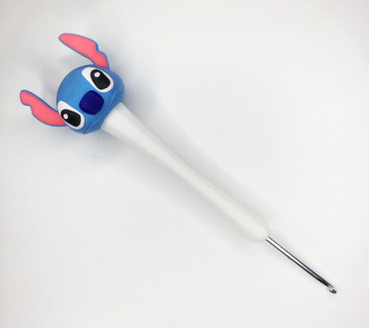 Ergonomic Character Crochet Hook Tapered Or Inline