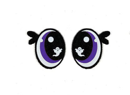 6 Pack of Halloween Felt Eyes