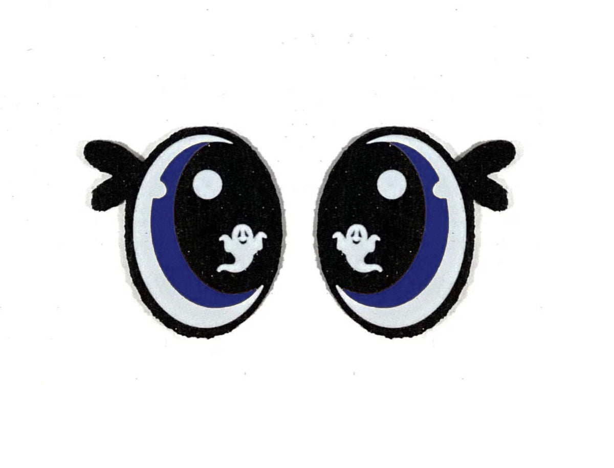 6 Pack of Halloween Felt Eyes