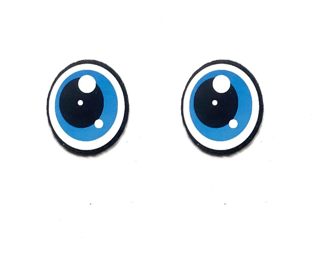 6 Pack of Felt Eyes for Amigurumi